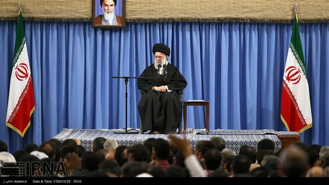 Photo of Leader of Islamic Ummah and Oppressed Imam Sayyed Ali Khamenei: Viewing women as commodity zionist plot