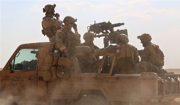 Photo of Great Satan US Troops Deploy along Syria-Turkey Border