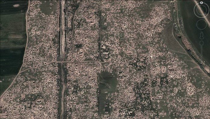 Photo of Shocking satellite images show illicit archeological excavation in Syria
