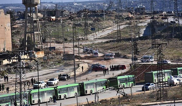 Photo of Syria: Over 1,000 Terrorists, Family Members Evacuated from Northern, Southern Damascus