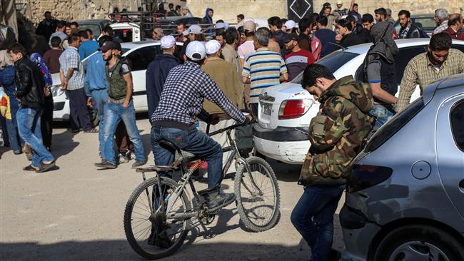 Photo of Terrorists begin evacuating Damascus suburb