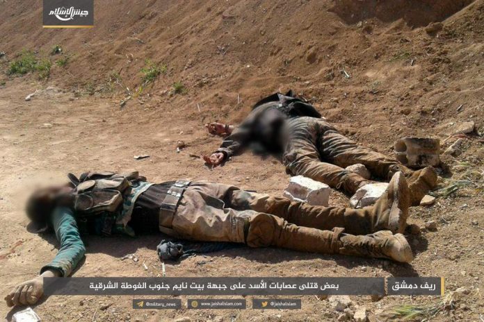 Photo of Terrorists exploit East Ghouta safe zone to kill Syrian soldiers