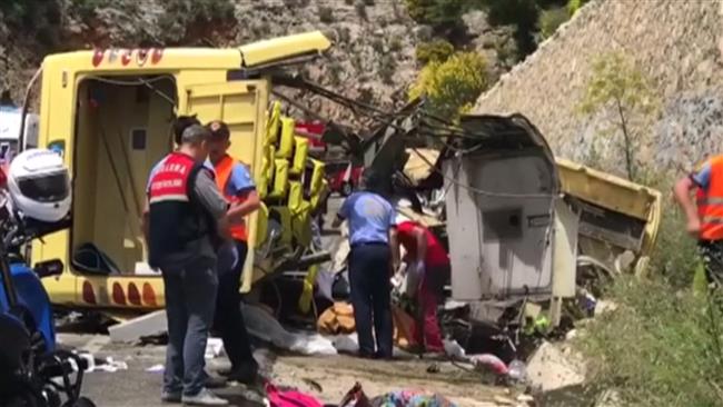Photo of Bus accident kills 23, injures 11 in Turkey’s south