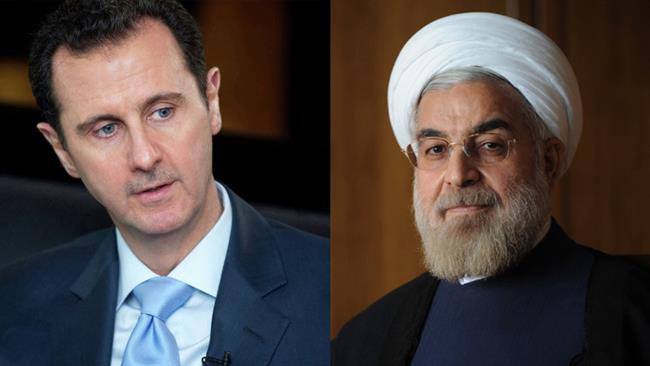 Photo of Syrian president calls Rouhani after Tehran terror attacks