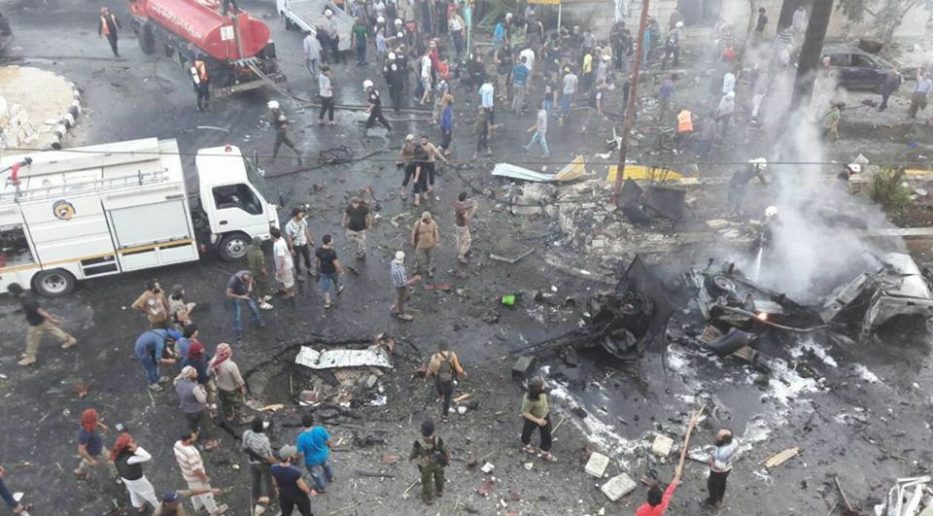 Photo of Massive car bombing targets large Al-Qaeda gathering in Idlib