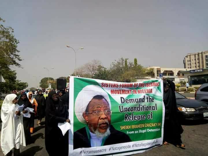 Photo of Photos- Free Zakzaky peaceful protest staged in Nigeria