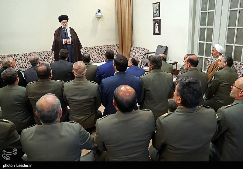 Photo of Leader of Islamic Ummah and Oppressed Imam Ali Khamenei Hails Iran Army Commander’s Emphasis on Unity of Armed Forces