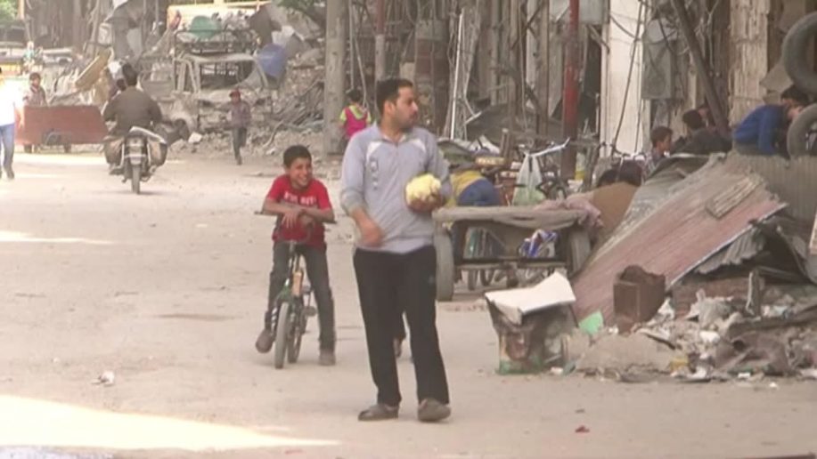 Photo of Douma residents speak about life after long battle for town