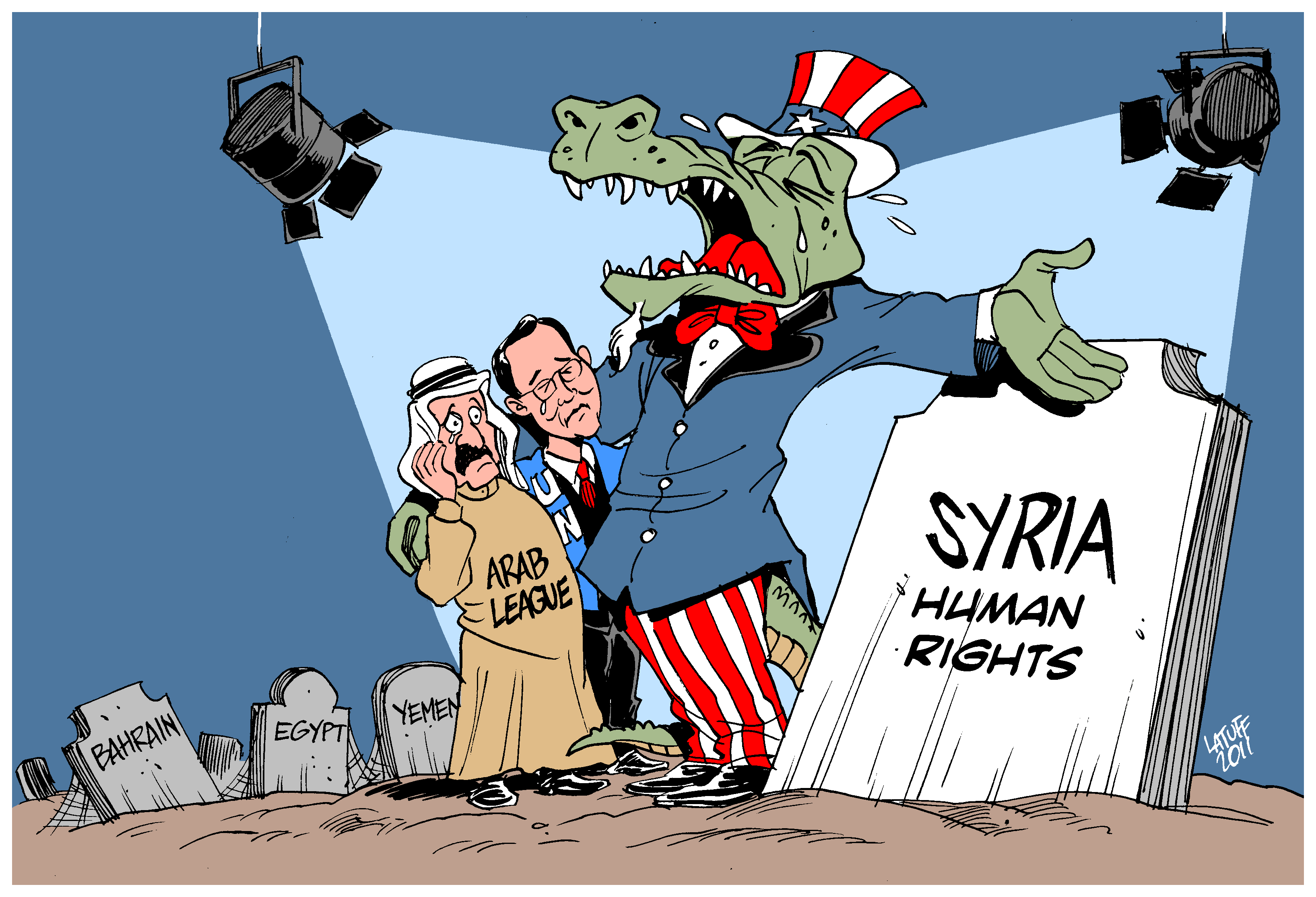 Photo of Syria Truths Cartoon