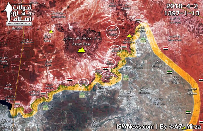 Photo of Syrian Army’s nearly in full control of southeastern Hama – map