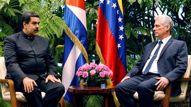 Photo of Venezuela’s Maduro becomes first leader to meet Cuba’s new president