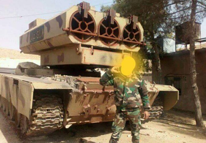 Photo of Syrian Army deploys new domestic 500-mm rocket artillery system