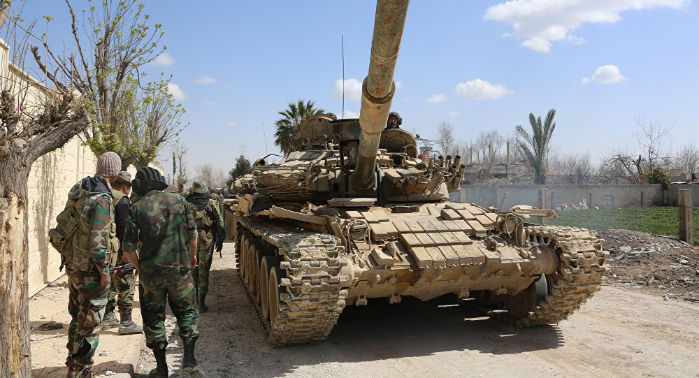 Photo of Syrian Army Advances in Al-Hajar Al-Aswad in Southern Damascus