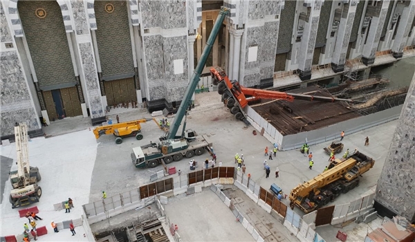 Photo of Crane Crashes Again in Mecca’s Grand Mosque