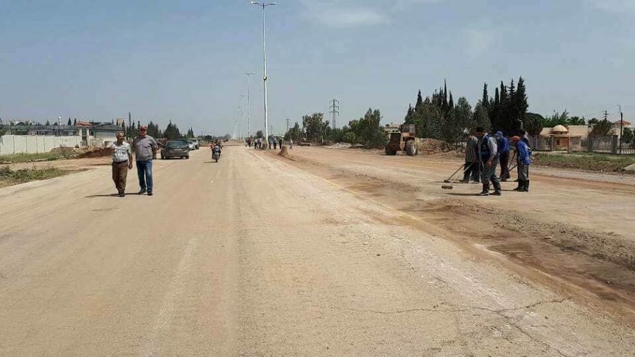 Photo of First images from reopened highway in central Syria