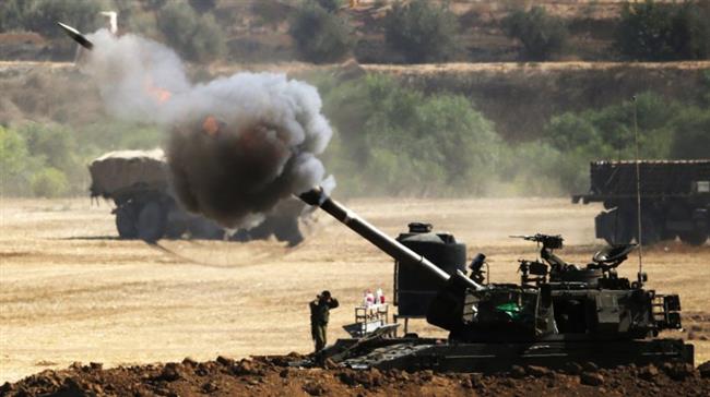 Photo of Israeli artillery shells besieged Gaza Strip, kills civilian