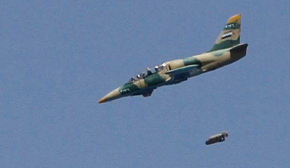 Photo of Syrian Air Force conducts nonstop airstrikes over ISIS stronghold