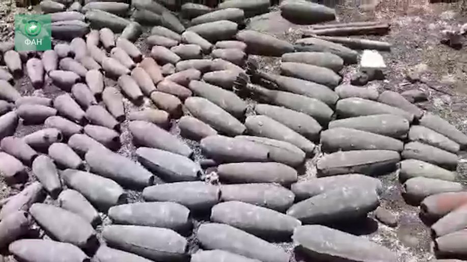 Photo of VIDEO: Syrian Army uncovers rebel mortar factory in northern Homs