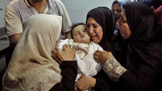 Photo of Zionist israel’s tear gas suffocates to death Palestinian baby girl amid massacre of Gazans