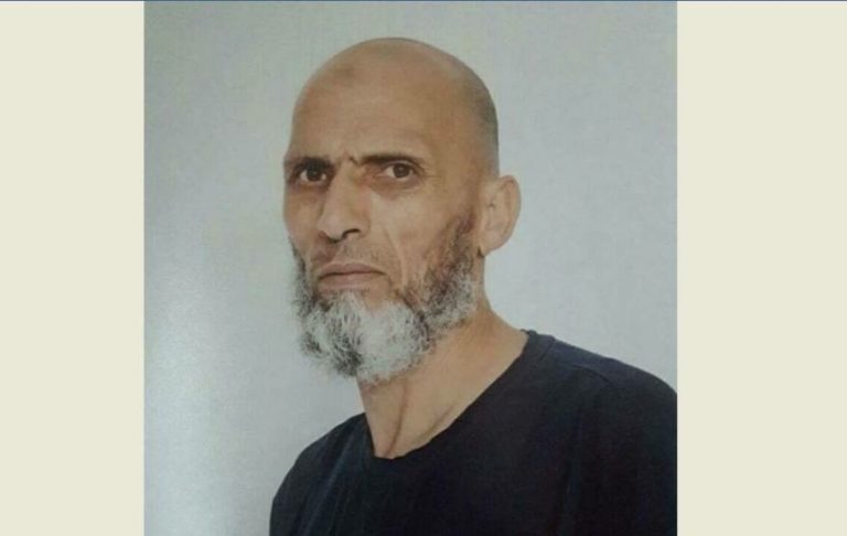 Photo of Palestinian captive deliberately led to his death in zionist Israeli Prison