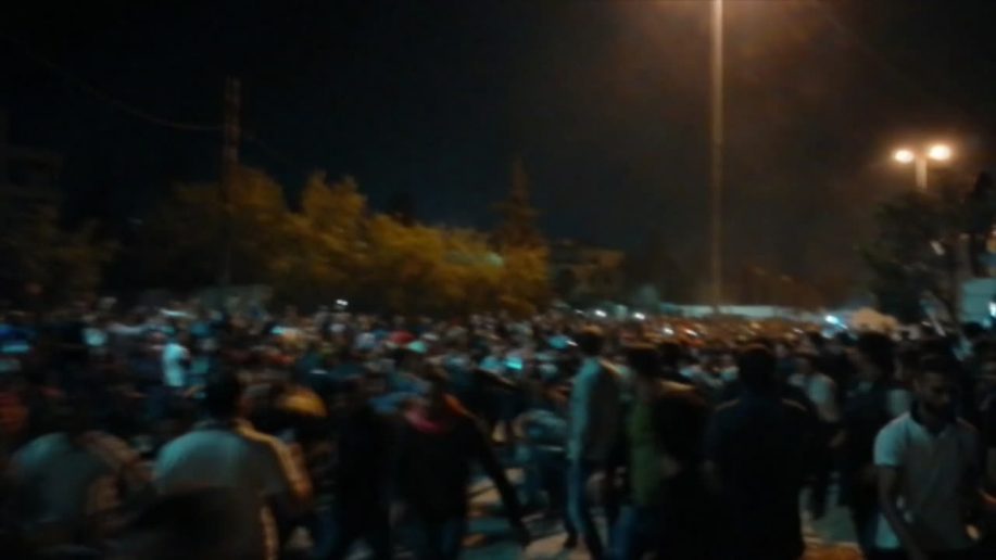 Photo of Jordanian protests continue for 3rd consecutive night