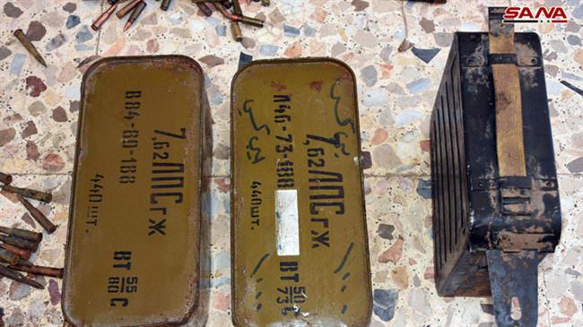 Photo of Syrian govt. forces discover Israeli-made bombs in militant weapons cache