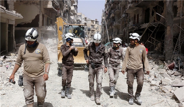 Photo of Zionist servant White Helmets’ Chemical Cargo Transferred to Terrorists’ Warehouse in Idlib