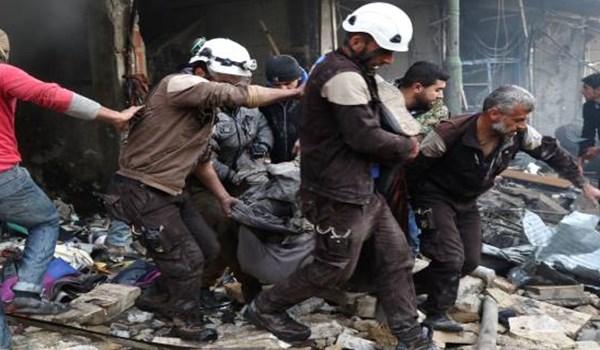 Photo of Tens of Pro-Militants White Helmets Preparing for False-Flag Chemical Attack in Northwestern Syria