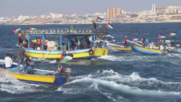 Photo of ‘Freedom Ship 3’ flotilla attempts to break Gaza sea blockade