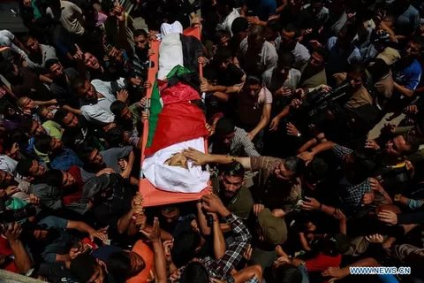 Photo of Funeral held for Palestinian fisherman killed by coward Israeli forces in Gaza