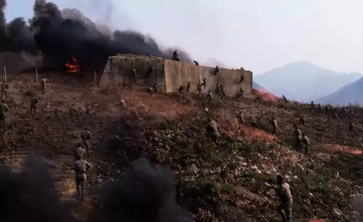 North Korea has reportedly demolished sections of roads on its side of the inter-Korean border