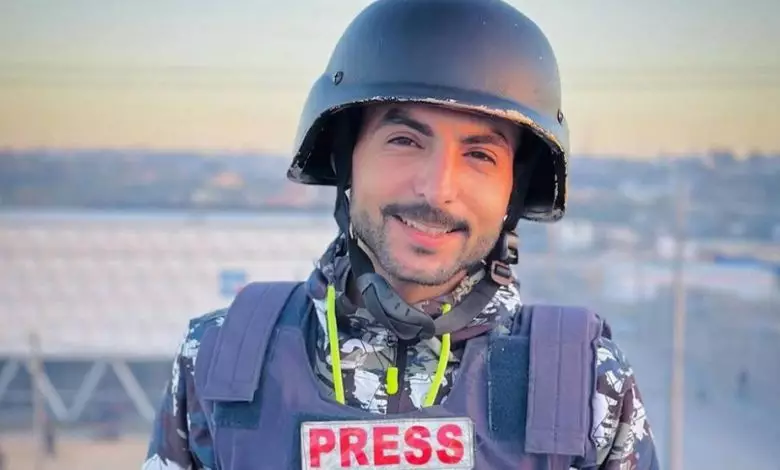 A Palestinian journalist and recipient of the Sobh Media Festival award killed in Gaza just hours prior to the implementation of the ceasefire