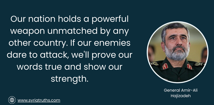 Our nation holds a powerful weapon unmatched by any other country. If our enemies dare to attack, we'll prove our words true and show our strength.